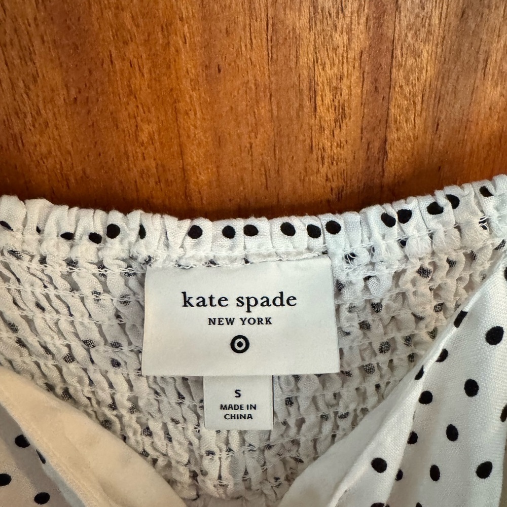 Kate Spade x Target Polka Dot Babydoll Top - Picture 5 of 5